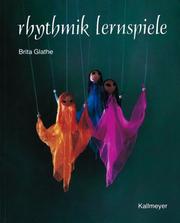 Cover of: Rhythmik Lernspiele I.