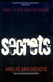 Cover of: Secrets by Angus Mackenzie
