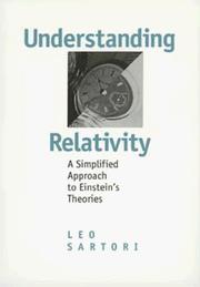 Cover of: Understanding relativity by Leo Sartori