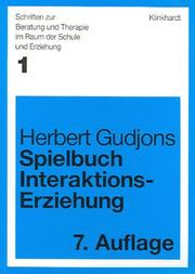 Cover of: Spielbuch Interaktionserziehung.