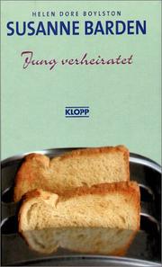 Cover of: Susanne Barden, Neuausgabe, Bd.5, Jung verheiratet