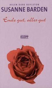 Cover of: Susanne Barden, Neuausgabe, Bd.7, Ende gut, alles gut
