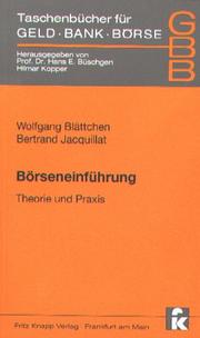 Cover of: Börseneinführung. Theorie und Praxis.