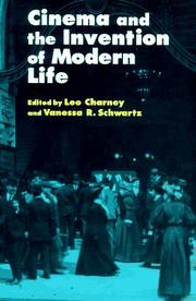 Cover of: Cinema and the invention of modern life