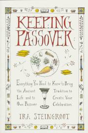 Cover of: Keeping Passover by Ira Steingroot