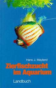 Cover of: Zierfischzucht im Aquarium.