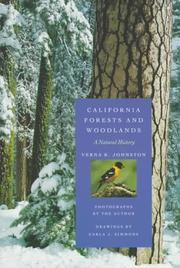 Cover of: California Forests and Woodlands by Verna R. Johnston