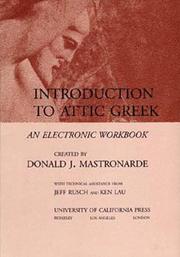 Cover of: Electronic Workbook: Introduction to Attic Greek