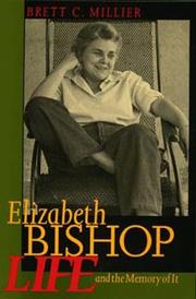 Cover of: Elizabeth Bishop by Brett C. Millier