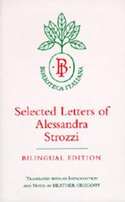 Lettere di una gentildonna fiorentina del secolo XV ai figliuoli esuli by Alessandra Macinghi Strozzi