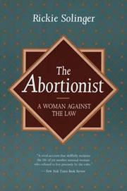 Cover of: The abortionist: a woman against the law