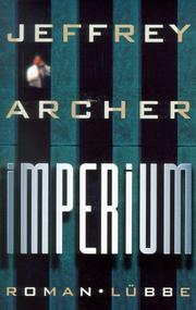 Cover of: Imperium. by Jeffrey Archer