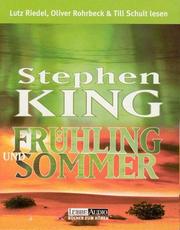 Cover of: Frühling und Sommer. 10 Cassetten. Zwei Novellen by 