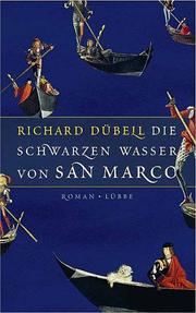 Cover of: Die schwarzen Wasser von San Marco.