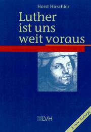 Cover of: Luther ist uns weit voraus.