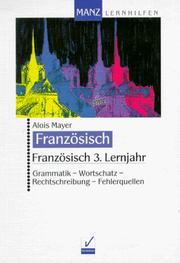 Cover of: Französisch, 3. Lernjahr