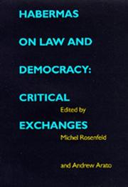 Cover of: Habermas on law and democracy: critical exchanges