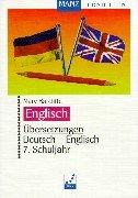 Übersetzungsübungen Deutsch-Englisch, 7. Jahrgangsstufe
