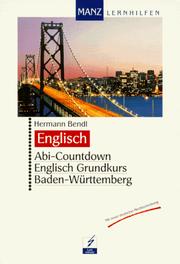 Cover of: Abi-Countdown, Englisch Grundkurs Baden-Württemberg