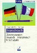 Cover of: Übersetzungen Deutsch-Französisch, 9. Schuljahr