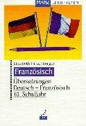 Cover of: Übersetzungen Deutsch-Französisch, 10. Schuljahr