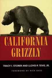 Cover of: California grizzly by Tracy Irwin Storer