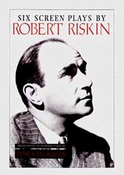 Cover of: Six Screen Plays by Robert Riskin