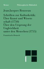 Cover of: Schriften zur Kulturkritik.