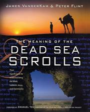 Cover of: The Meaning of the Dead Sea Scrolls by James VanderKam, Peter Flint