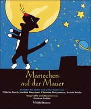 Cover of: Mariechen auf der Mauer.