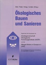 Cover of: Ökologisches Bauen und Sanieren