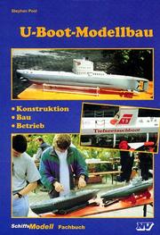 Cover of: U- Boot- Modellbau. Konstruktion, Bau, Betrieb.