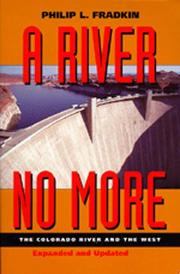 Cover of: A river no more: the Colorado River and the West