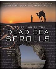 Cover of: The Meaning of the Dead Sea Scrolls by James Vanderkam, Peter Flint