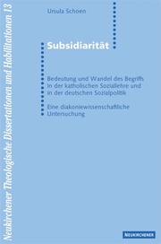 Cover of: Subsidiarität.