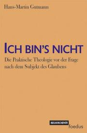 Cover of: Ich bin's nicht.