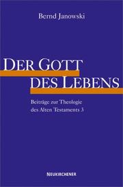 Cover of: Der Gott des Lebens.