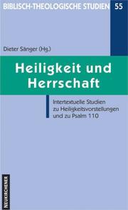 Cover of: Heiligkeit und Herrschaft.