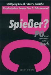 Cover of: Spießer?
