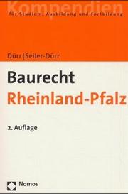 Cover of: Baurecht.