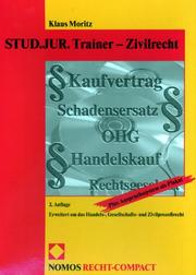 Cover of: STUD.JUR. Trainer. Zivilrecht.