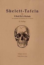 Cover of: Skelett-Tafeln by Leo Gerlach, Johannes W. Rohen