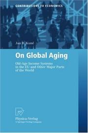 Cover of: On Global Aging by Jan B. Kuné, Jan B. Kuné