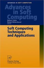 Cover of: Soft Computing Techniques and Applications (Advances in Soft Computing) | 