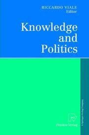 Cover of: Knowledge and Politics