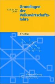 Cover of: Grundlagen der Volkswirtschaftslehre (Physica-Lehrbuch)