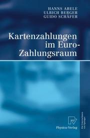 Cover of: Kartenzahlungen im Euro-Zahlungsraum