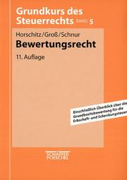 Cover of: Grundkurs des Steuerrechts, Bd.5, Bewertungsrecht
