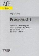 Cover of: Presserecht.