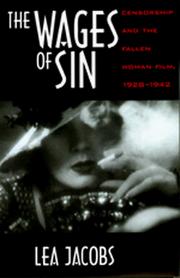 Cover of: The wages of sin by Lea Jacobs